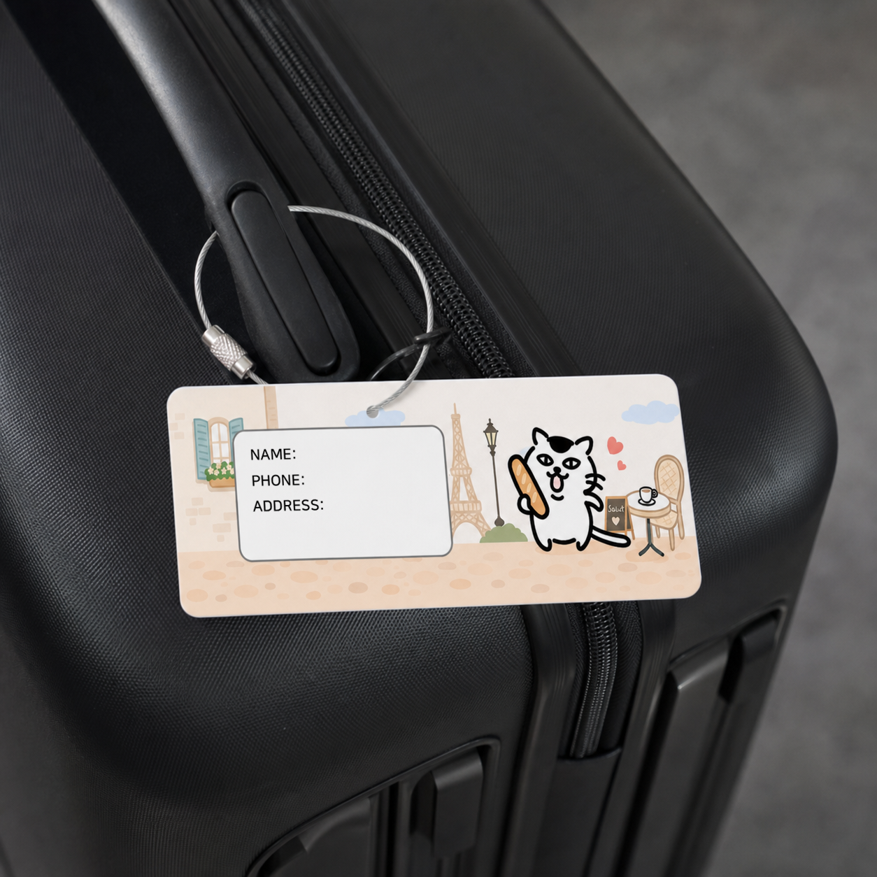 Runyang's name tag